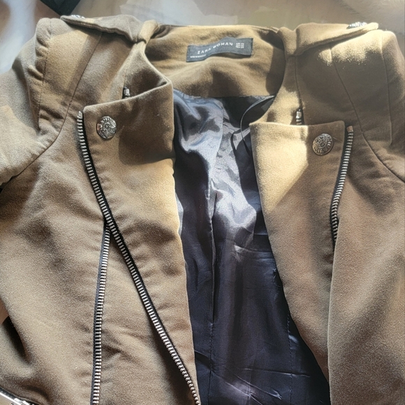 Zara suede like jacket - Picture 3 of 6
